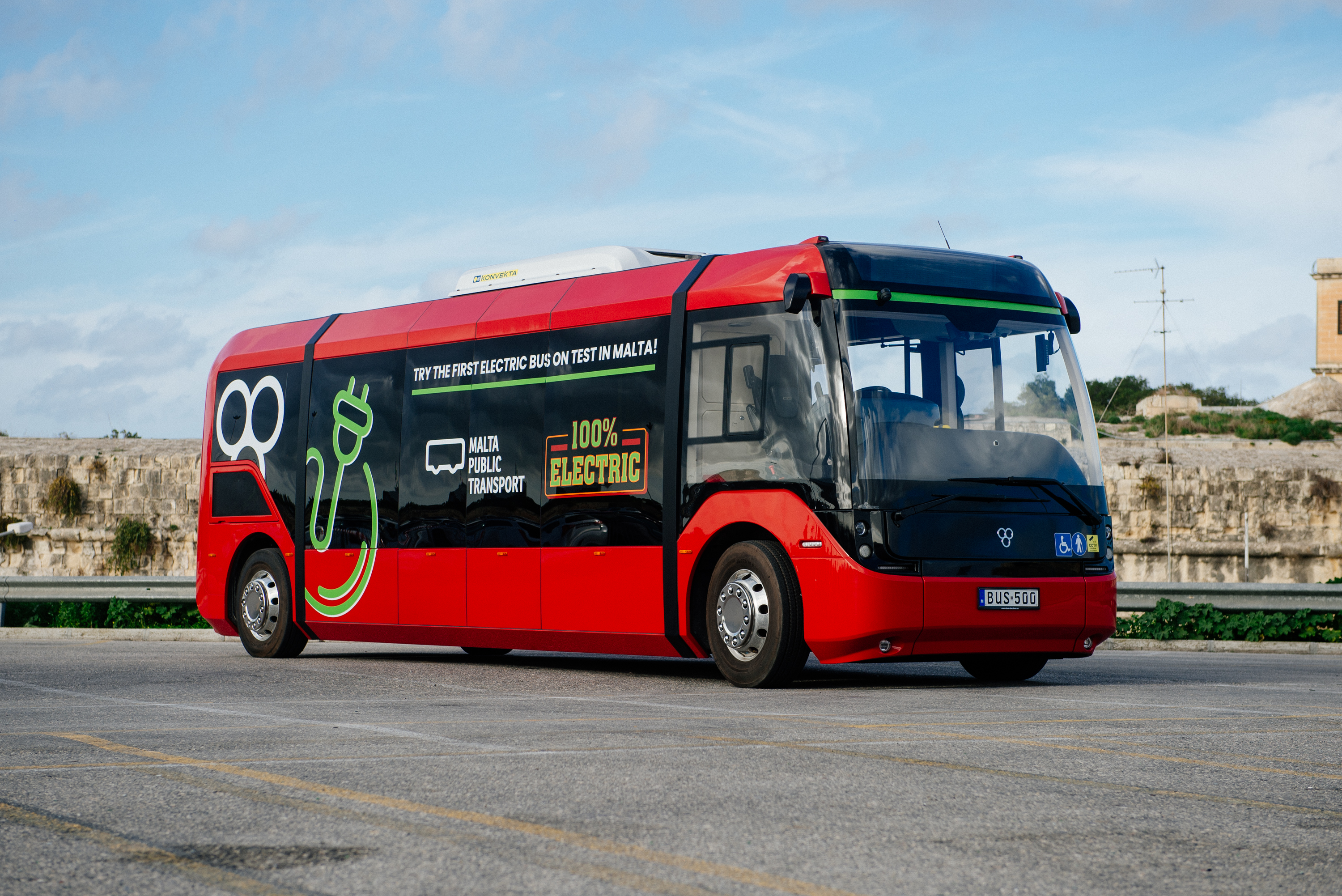 vero, electric bus, city bus, Malta