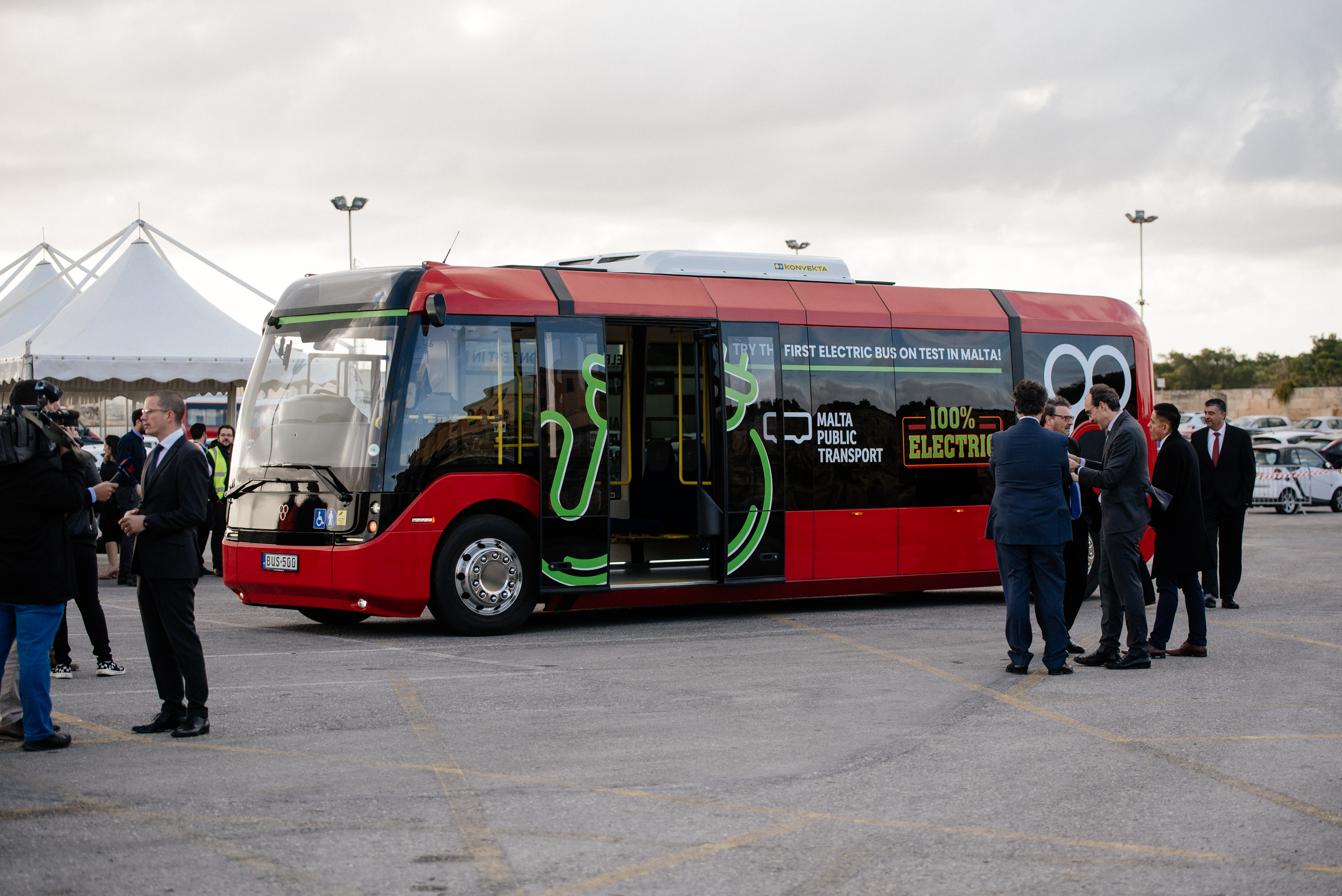 vero, electric bus, city bus, Malta